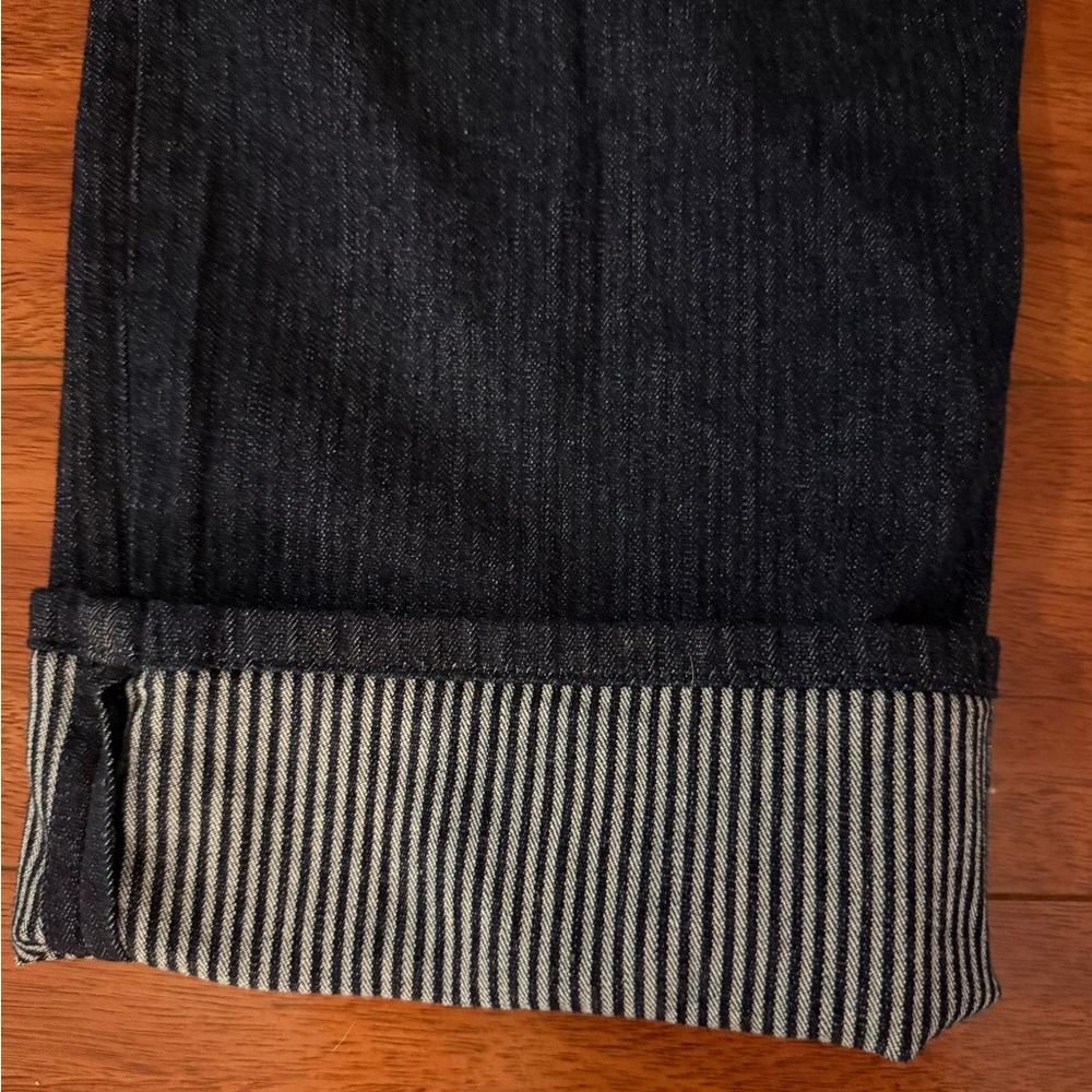 Pilcro Anthro High-Rise Wide-Leg Cuff Jeans (29) - Picture 5 of 7